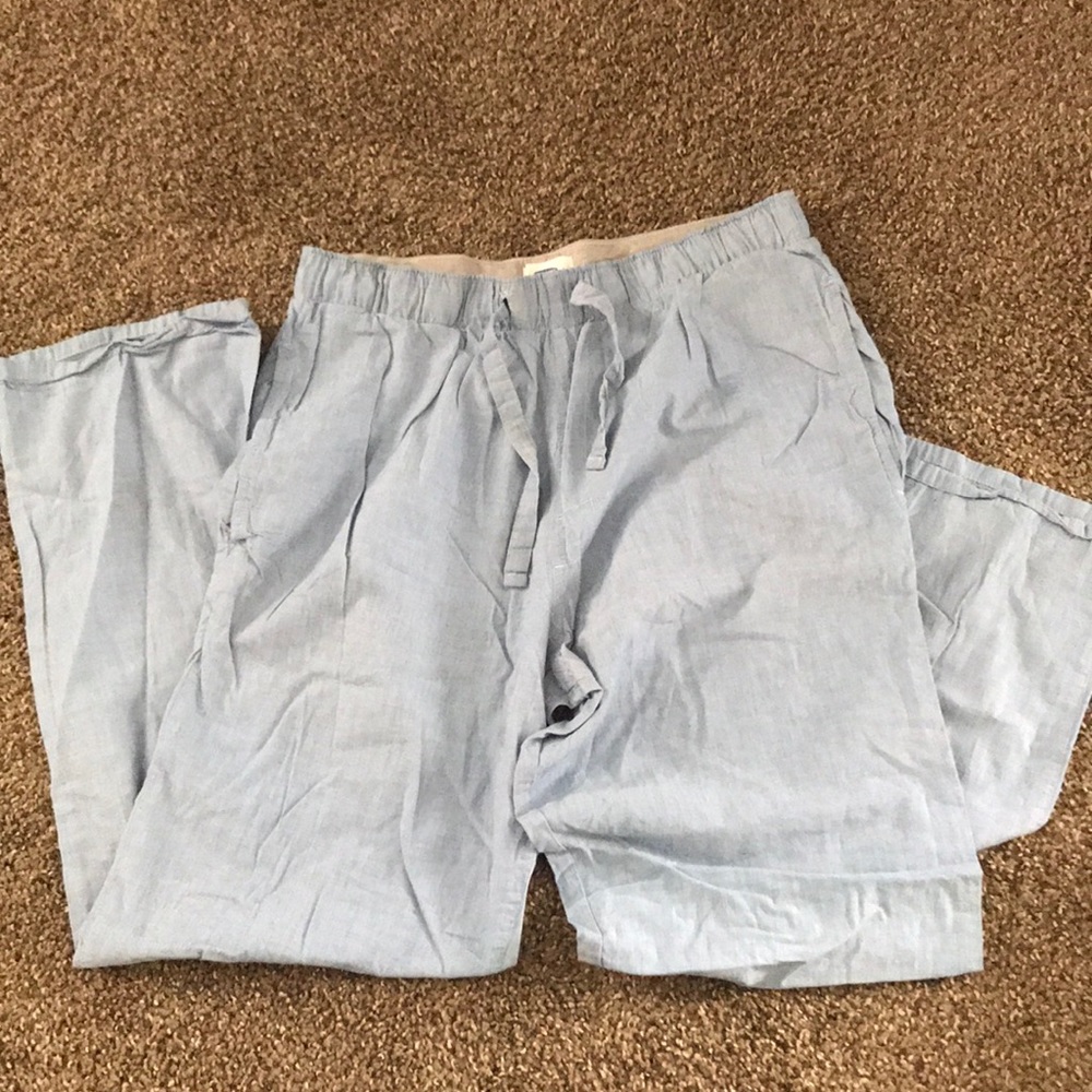 Old navy blue pajama pants